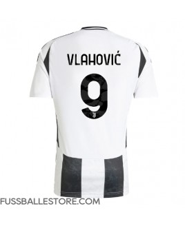 Günstige Juventus Dusan Vlahovic #9 Heimtrikot 2024-25 Kurzarm